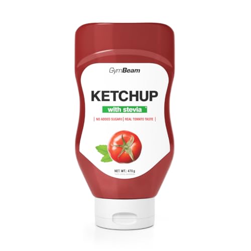 GymBeam Ketchup Stevia Salsa Pomodoro 470 g Light