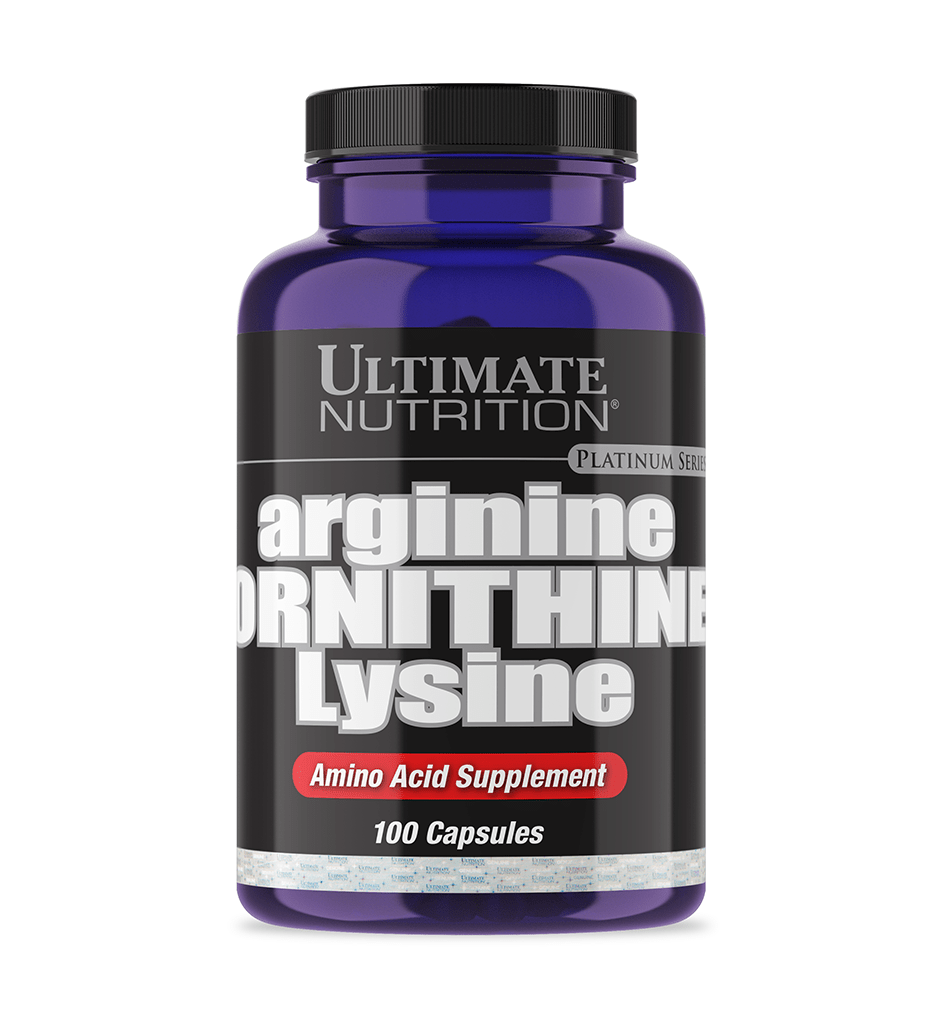 Ultimate Nutrition Arginina Ornitina Lisina 750 mg Aminoacidi