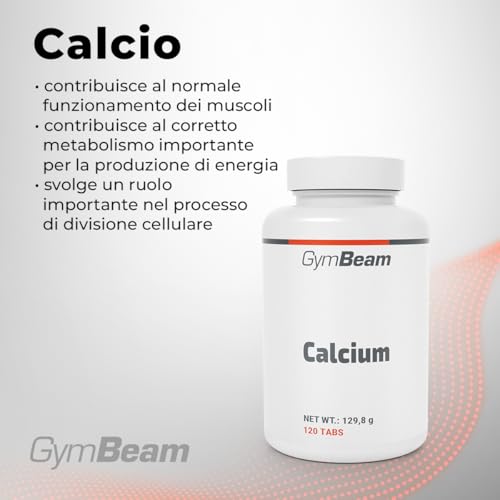 GymBeam Minerali Calcio 400 mg capsule 60 pz ossa e muscoli