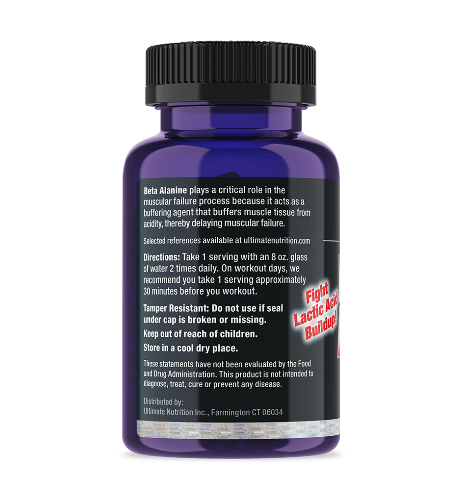 Ultimate Nutrition Performance Recovery Beta Alanine capsule 1500 mg