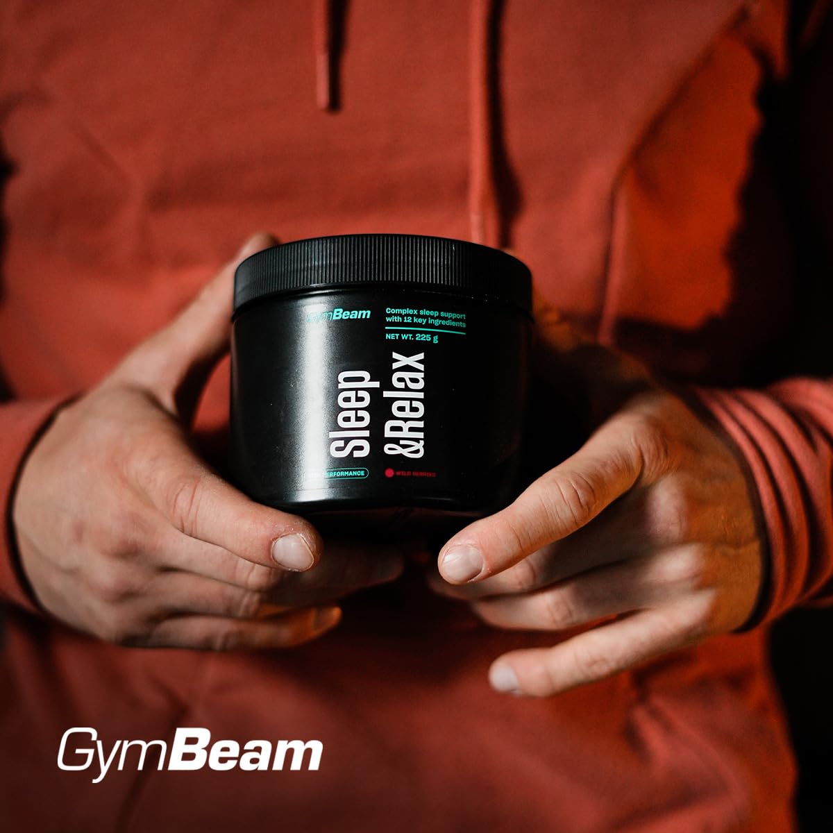 GymBeam Sleep & Relax Integratore Sonno 225 g Gusto Cocomero Magnesio