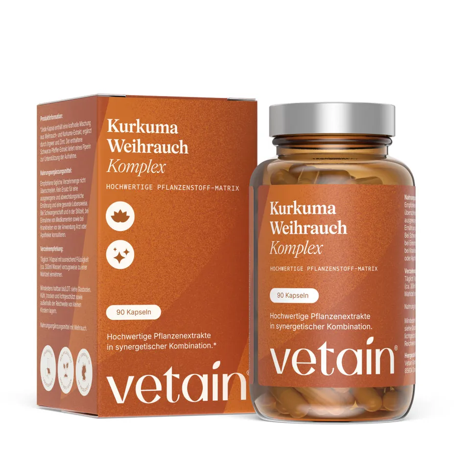 Vetain Turmeric Frankincense Complex 90 capsule donna