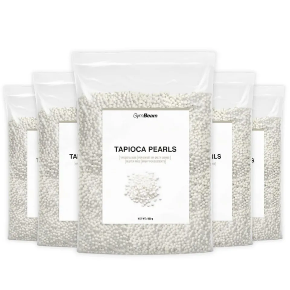 GymBeam Alimentazione Perle di Tapioca 500 g senza glutine vegane