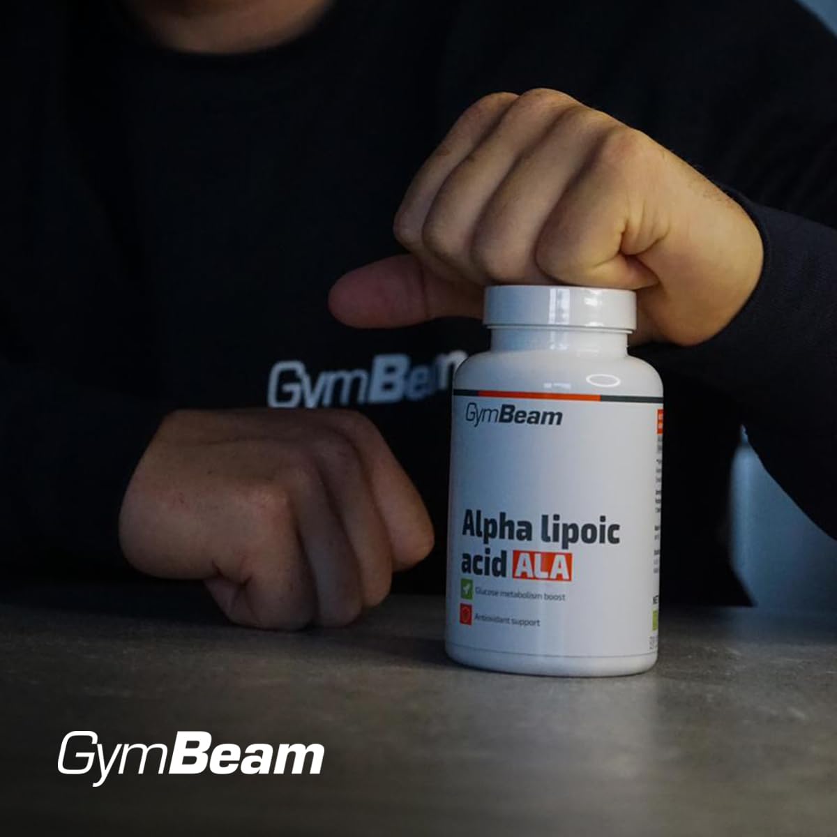 GymBeam Longevità Acido Alfa-Lipoico Capsule 90 pz Vegano
