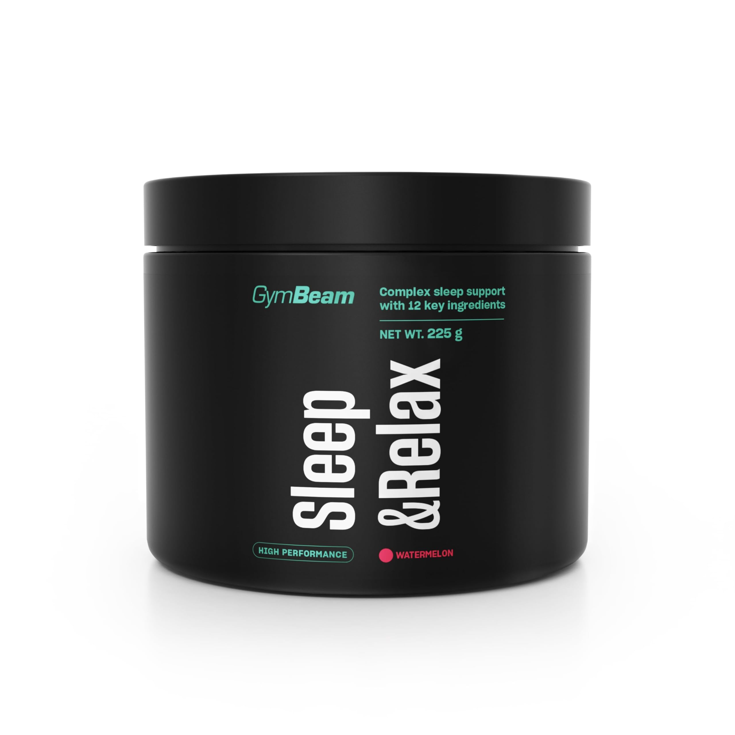 GymBeam Sleep & Relax Integratore Sonno 225 g Gusto Cocomero Magnesio