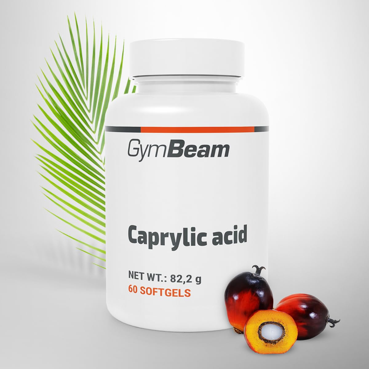 GymBeam Acido Caprilico integratore 60 softgel 1200 mg keto