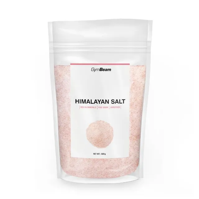 GymBeam Sale Rosa Himalaya Sale Fino 500 g Senza Additivi