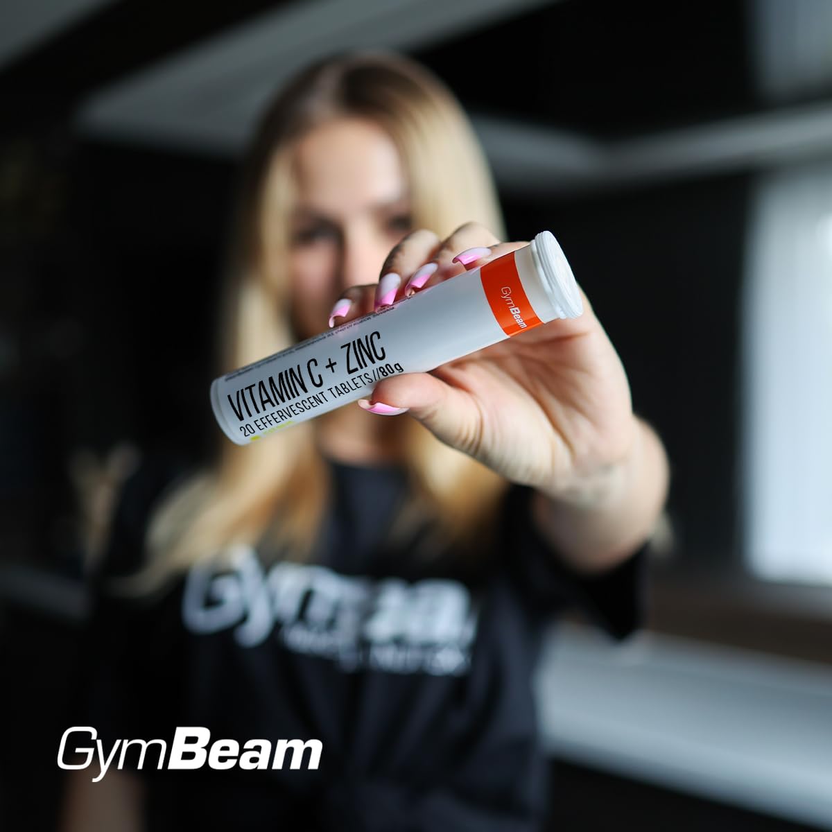 GymBeam Vitamina C Zinco effervescente immunità