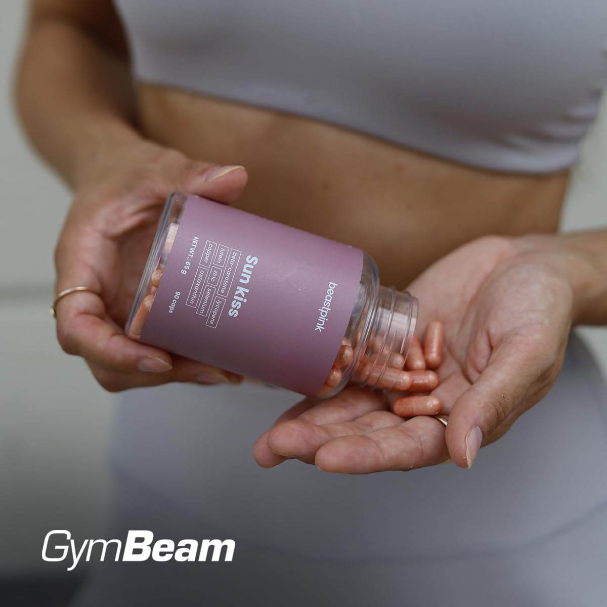 GymBeam Sun Kiss integratore pelle 90 cps zinco