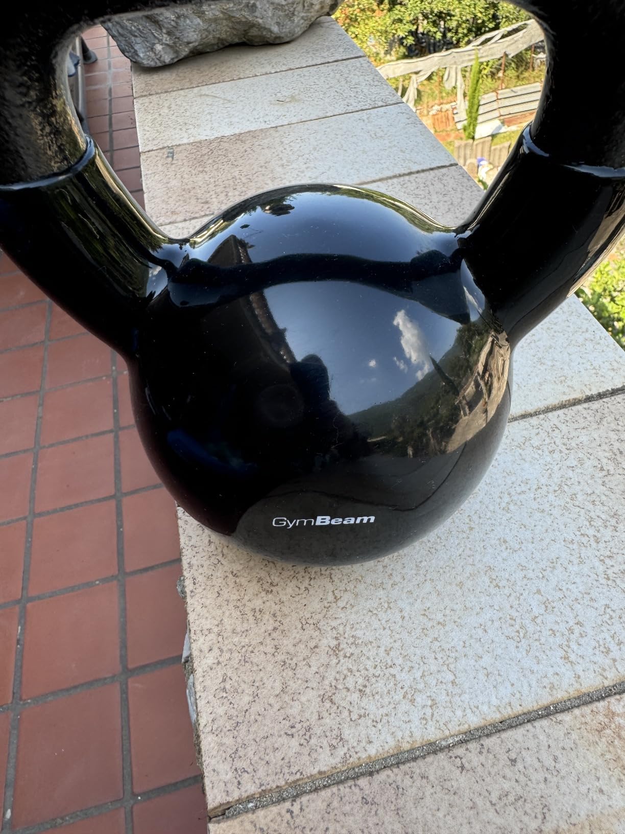 GymBeam Kettlebell 16 kg Attrezzo Fitness Ferro Vinile