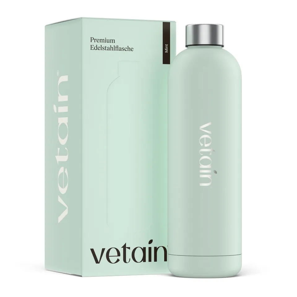 Vetain Borraccia Acciaio Inox 1000 ml Bottiglia Sport 1 L