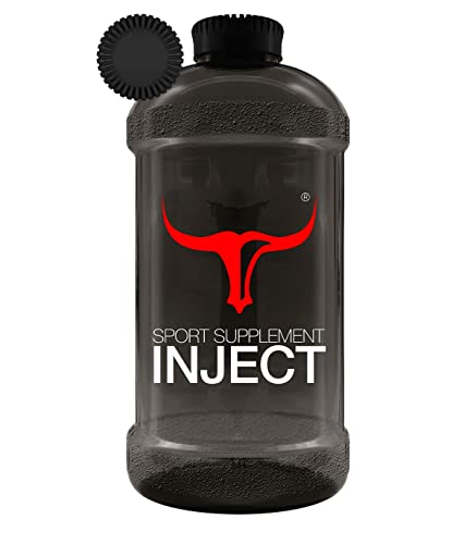 Inject Accessori Lifestyle Bull borraccia 2L nera logo rosso
