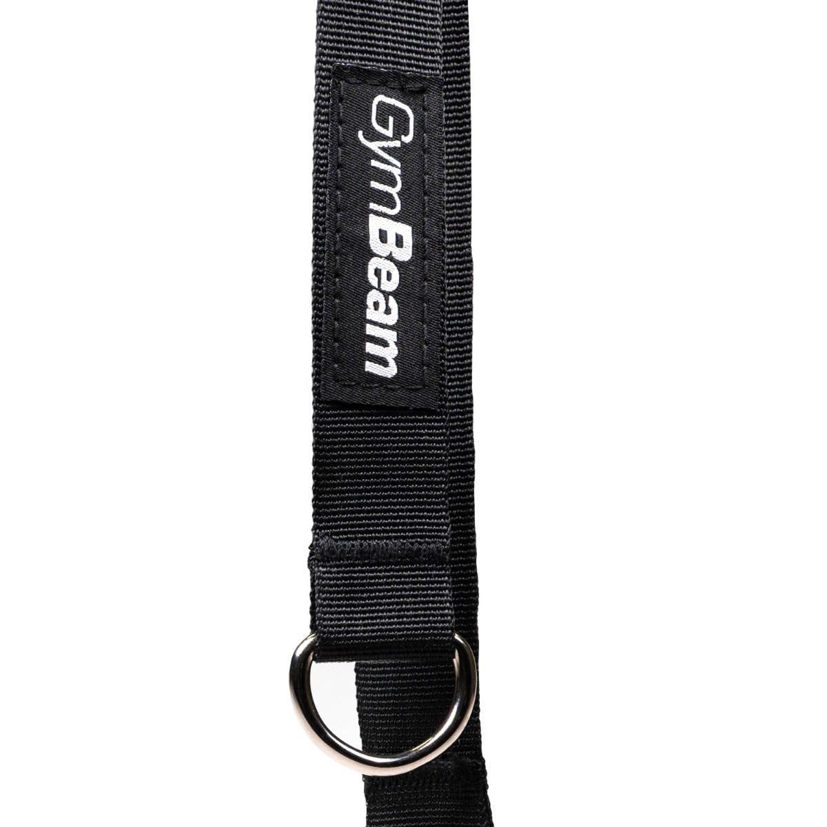 GymBeam Cinghia Yoga tracolla tappetino con anelli acciaio