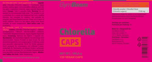 GymBeam Clorella CAPS capsule 120 cps 2100 mg vegane