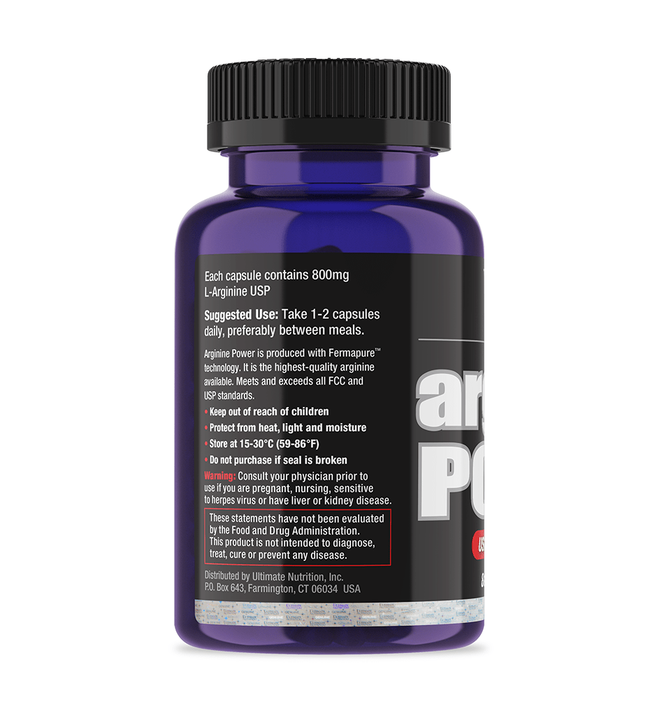 Ultimate Nutrition Arginine Power L-Arginina Pre-Workout