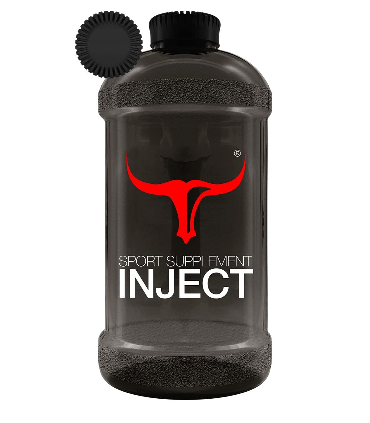 Inject Accessori Lifestyle Bull borraccia 2L nera logo rosso