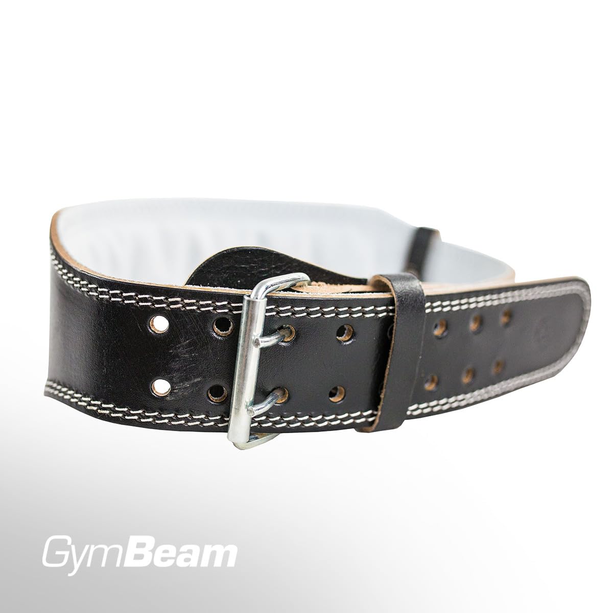 GymBeam Accessori Ronnie Cintura Palestra Pelle Fibbia 2 Punte