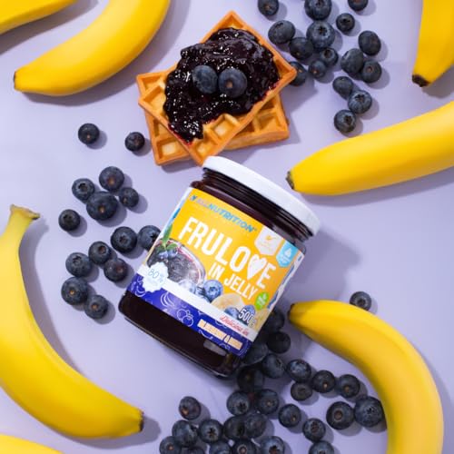 AllNutrition Frulove Marmellata Mirtillo Banana 500 g Senza Zucchero