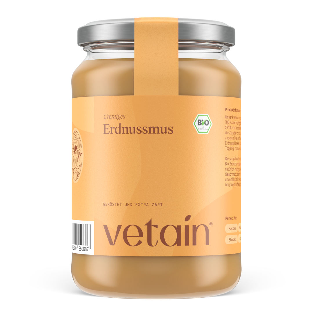 Vetain Burro di Arachidi Bio Cremoso 500g