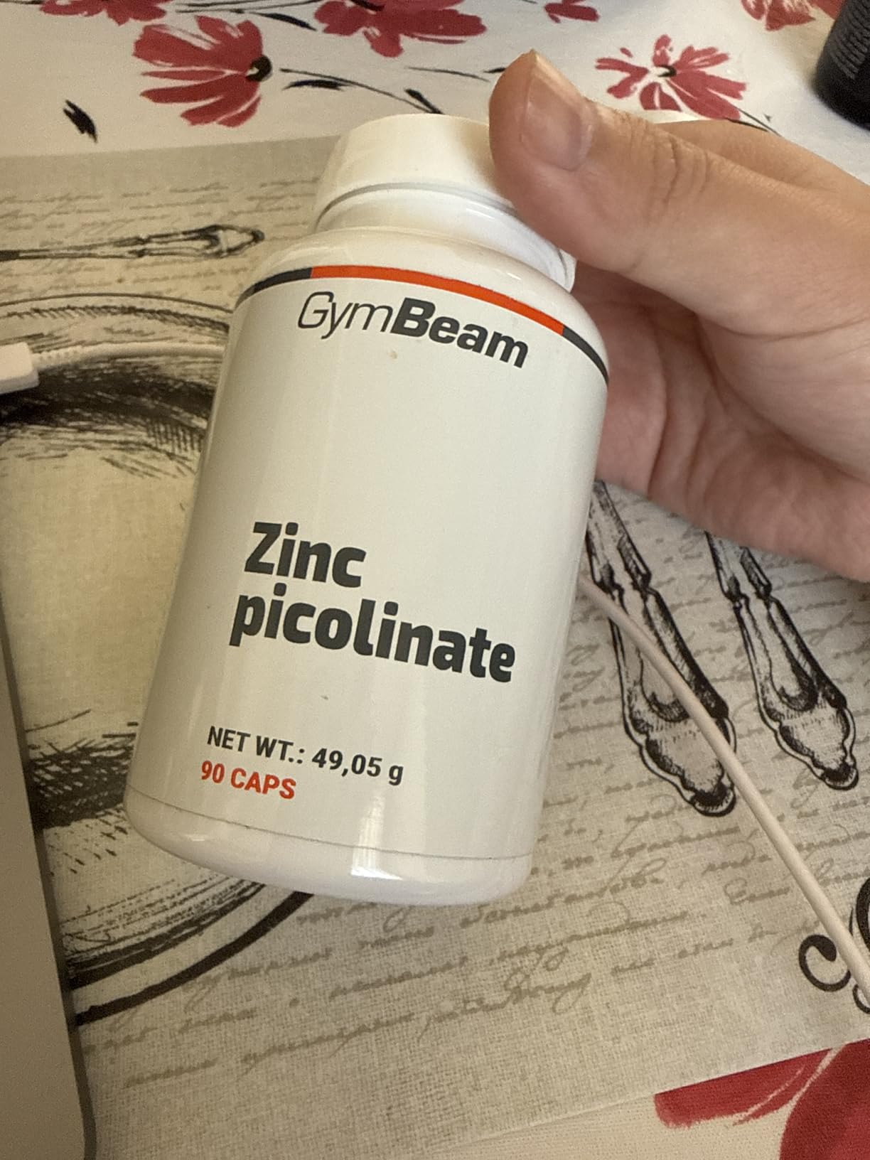 GymBeam Minerali Zinco Picolinato integratore 90 capsule 15 mg