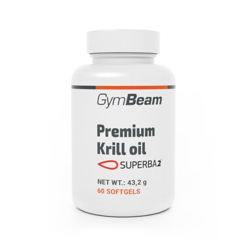 GymBeam Olio Krill Superba2 Omega 3 60 cps 1000 mg EPA DHA