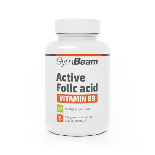 GymBeam Acido Folico Attivo Quatrefolic capsule B9 gravidanza
