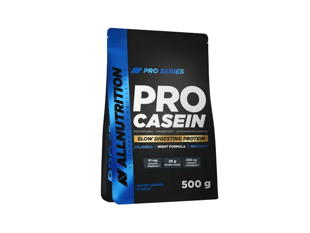 AllNutrition Protein Pro Casein proteine caramello salato 500 g