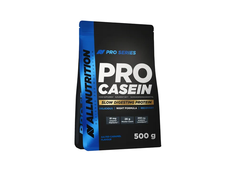 AllNutrition Protein Pro Casein proteine caramello salato 500 g