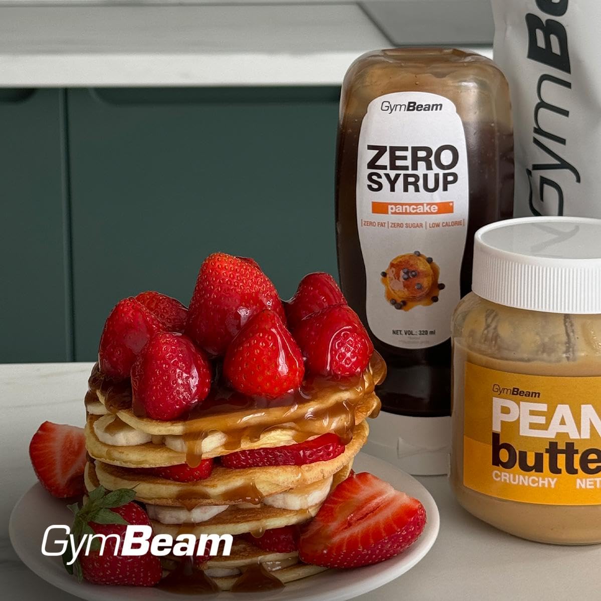 GymBeam Sciroppo Zero sciroppo pancake 320 ml zero zuccheri