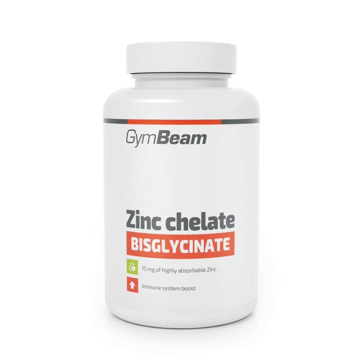 GymBeam Zinco Bisglicinato 15 mg Integratore 90 Compresse