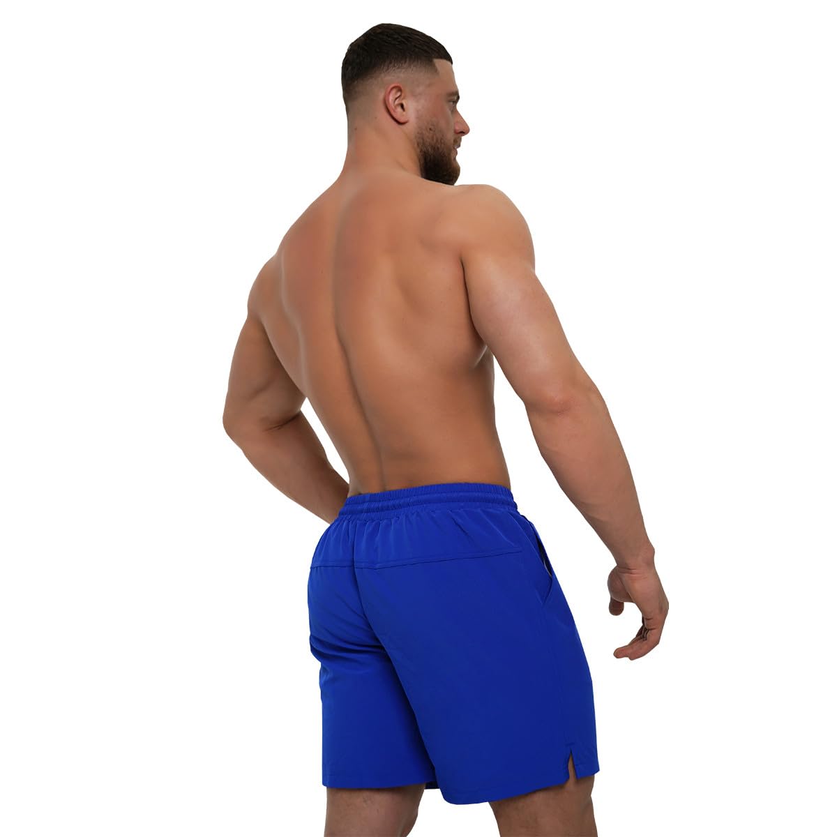 GymBeam Costume da Bagno Uomo Black boxer mare nero
