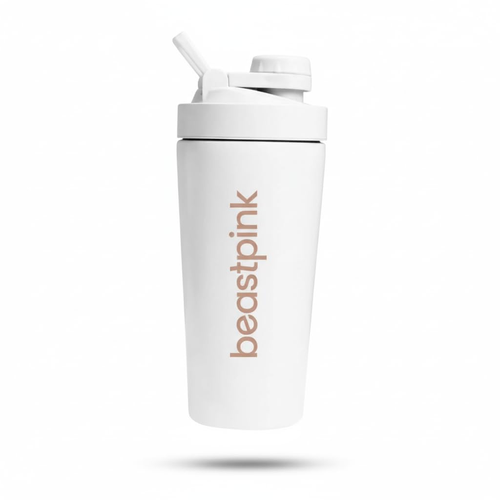 GymBeam Accessori Steel Shaker Acciaio 650 ml termico