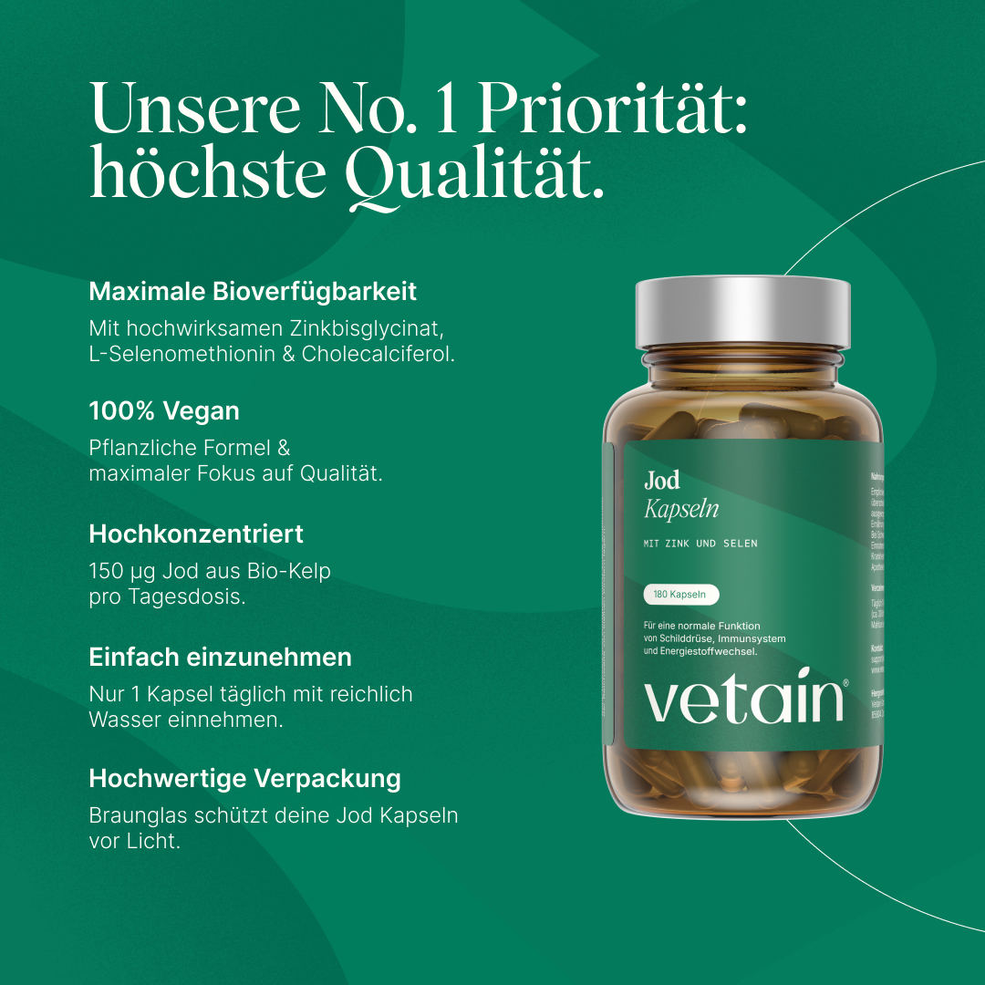 Vetain Vitamine Iodio Complex 180 Capsule Tiroide