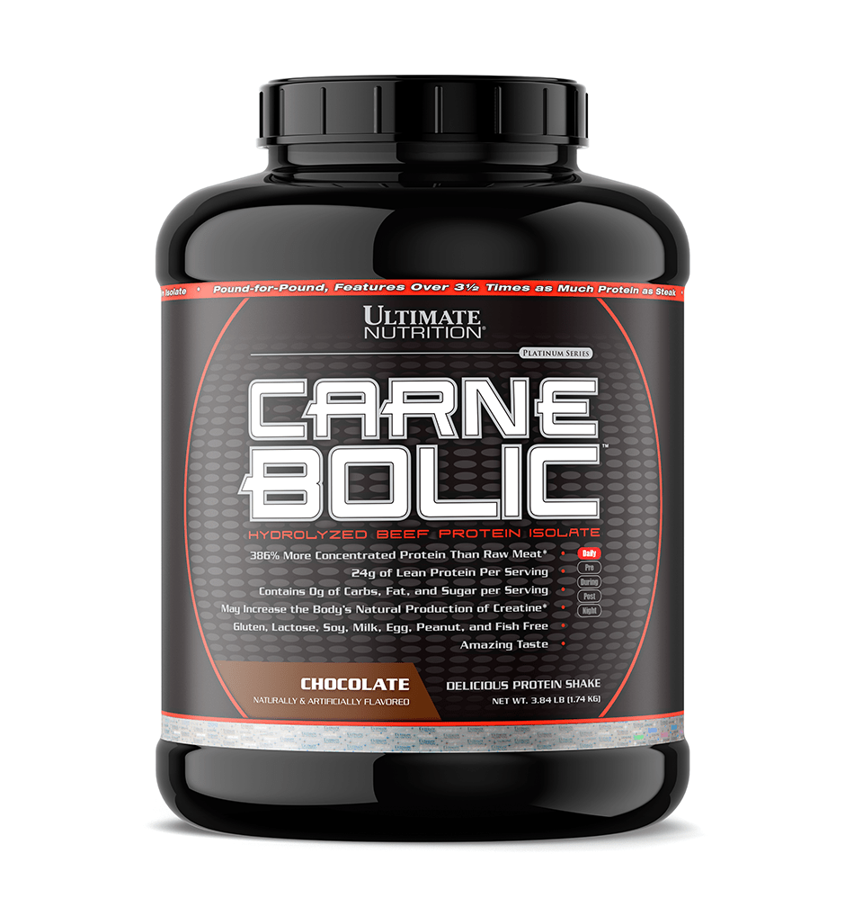 Ultimate Nutrition Carnebolic proteine manzo Vaniglia 4 lbs 24g