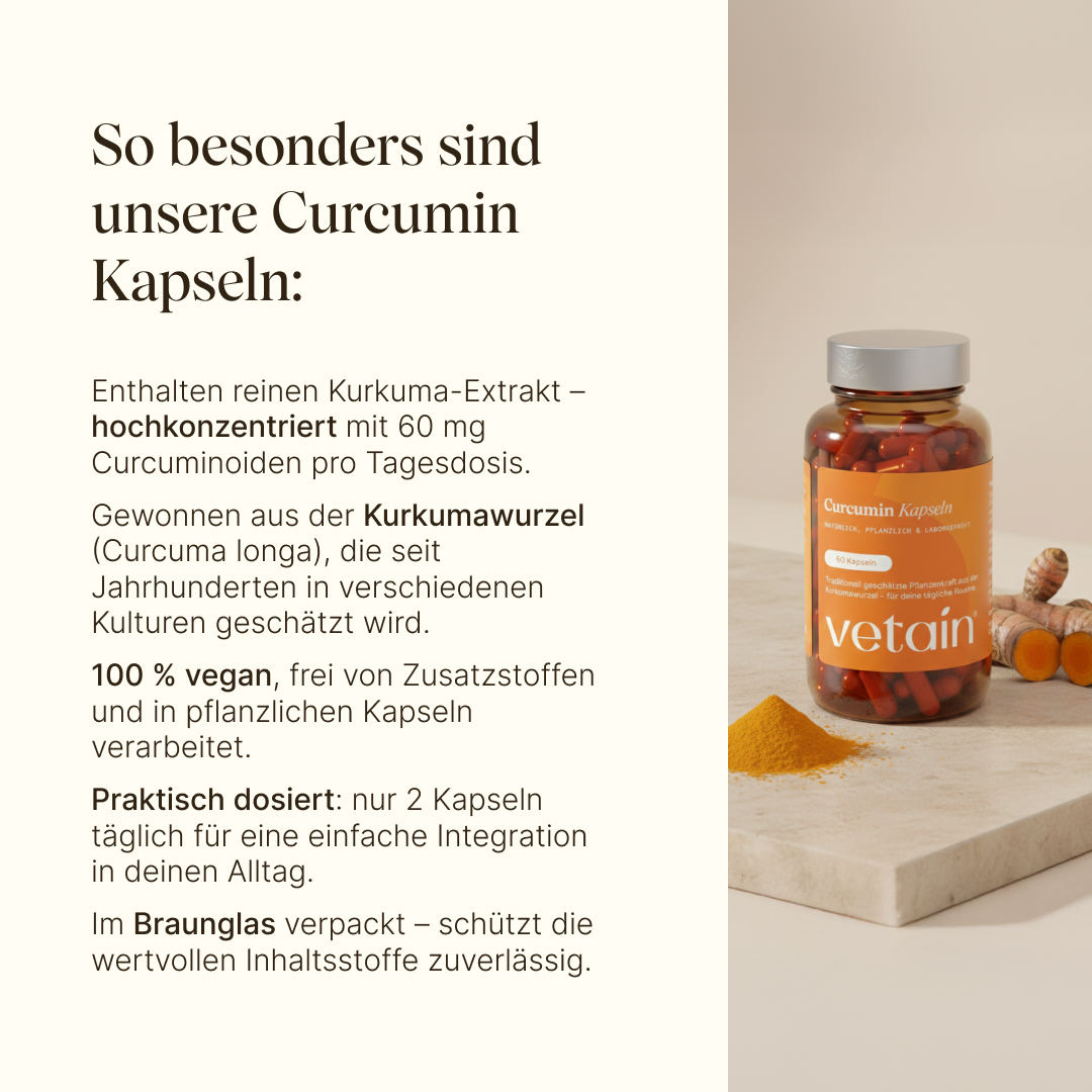 Vetain Curcuma Curcumina capsule 60pz antiossidante