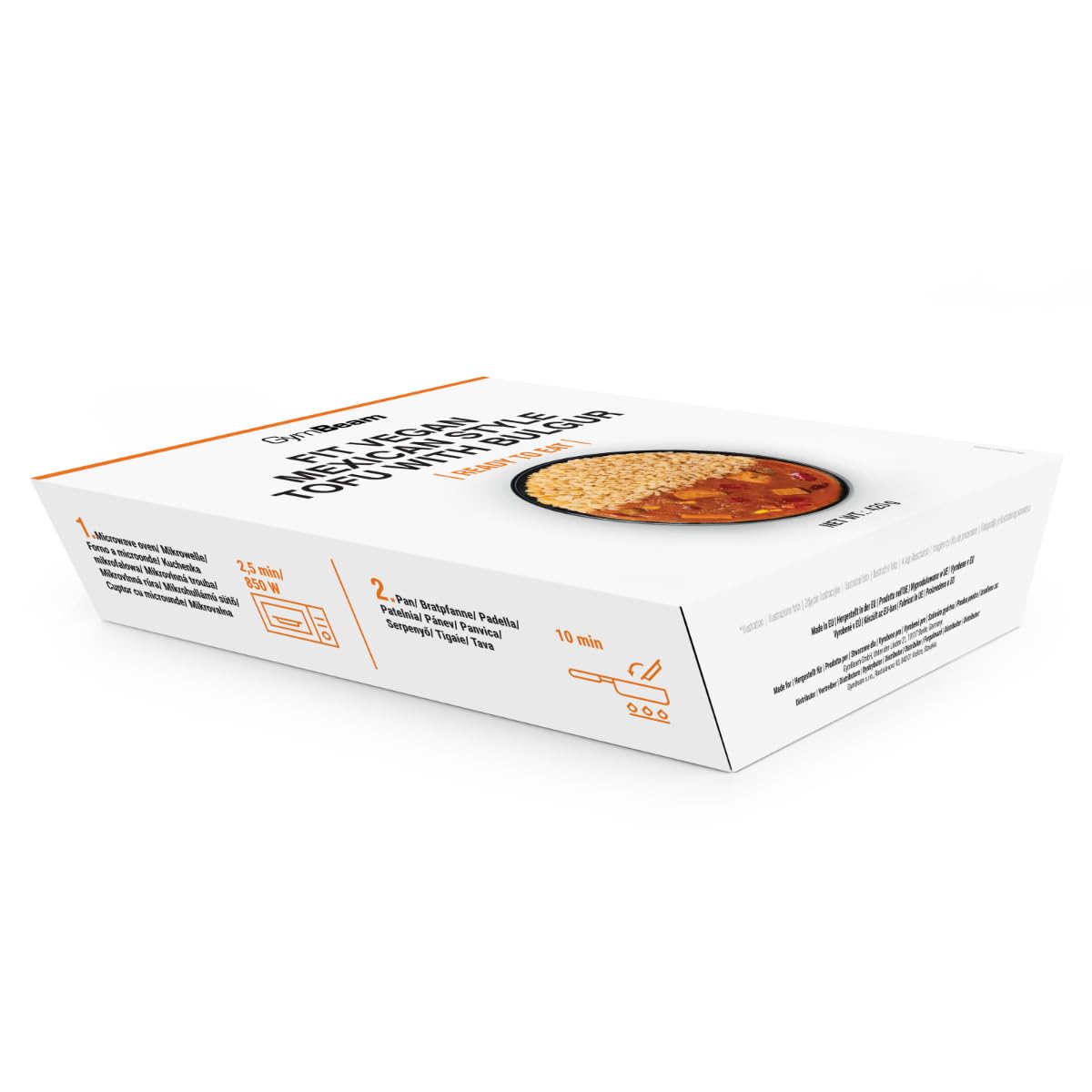 GymBeam FIT Tofu Messicana Bulgur Piatto Pronto Vegano 25,7 g