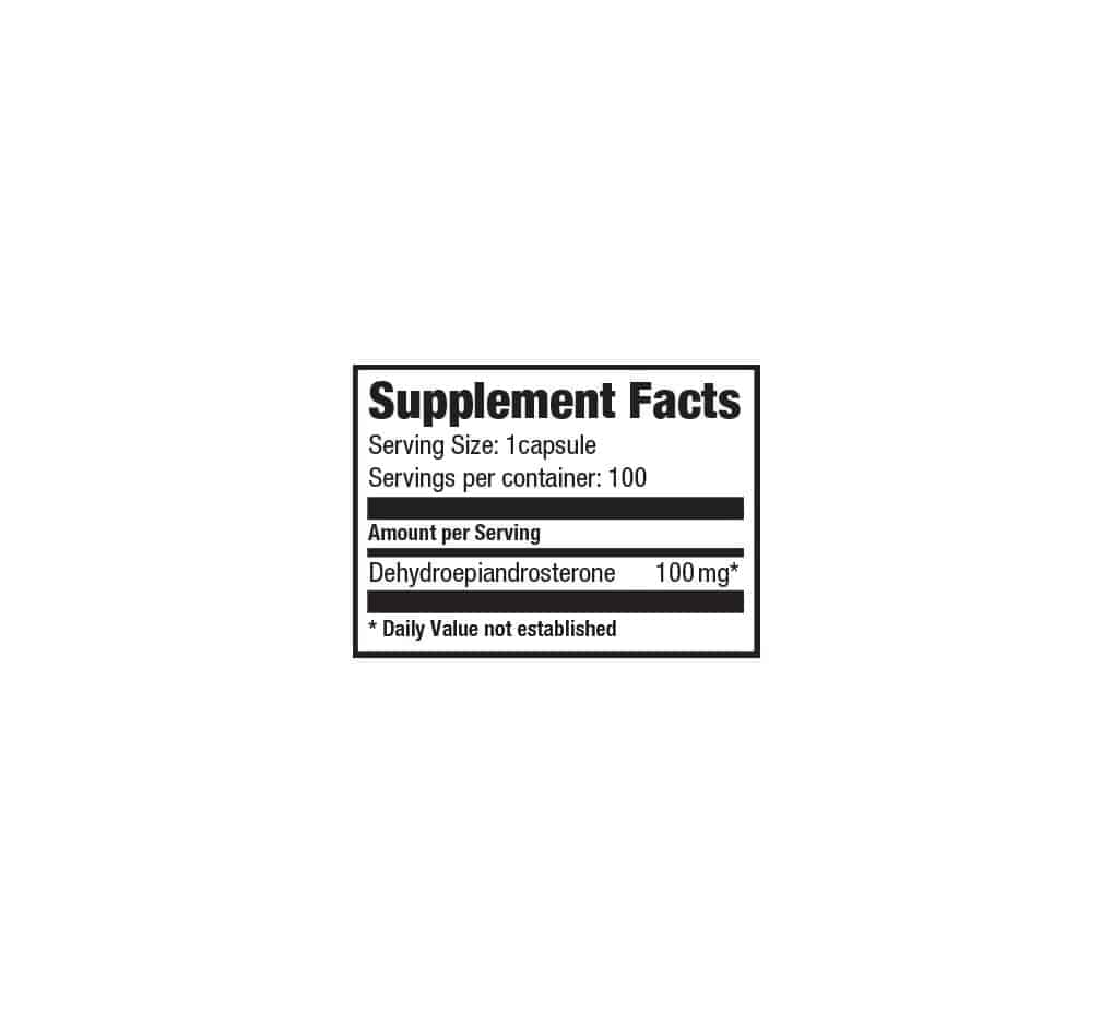 Ultimate Nutrition DHEA 50mg Capsule Performance