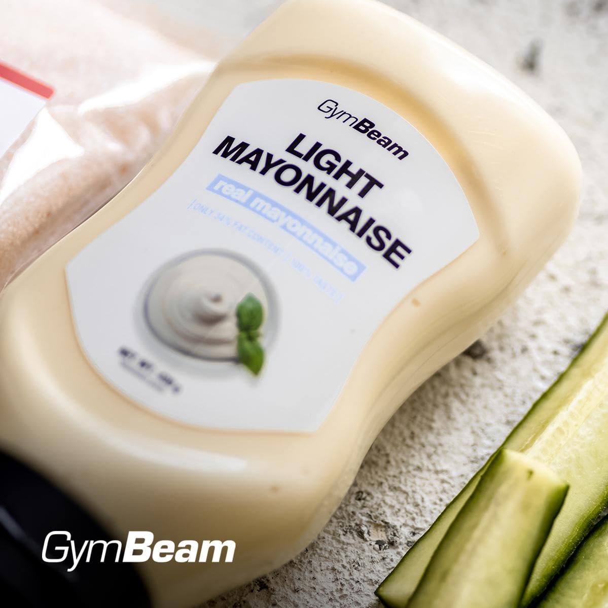GymBeam Maionese Light 430 ml Senza Glutine e Lattosio