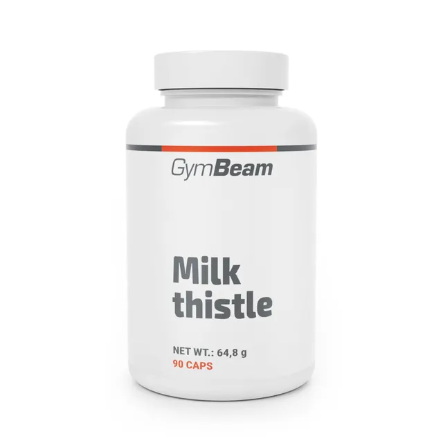 GymBeam Cardo Mariano 80% silimarina capsule 90 pz fegato