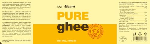 GymBeam Ghee Puro Senza Lattosio 1000 ml